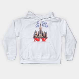 The Empire State Building Kids Hoodie